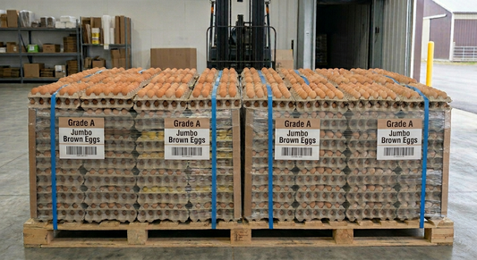 Jumbo Eggs (12 Trays of 30 eggs per Box)