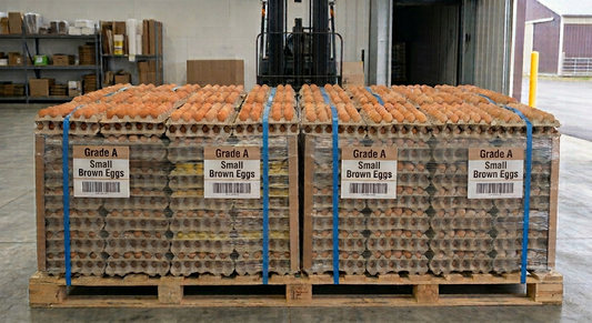 Small Eggs (12 Trays of 30) per Box